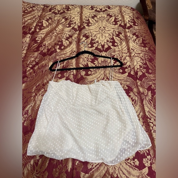 Kimchi Blue White Polka Dot Blouse - Picture 2 of 8